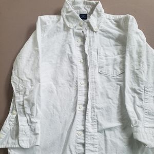 Boys gap white dress shirt